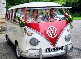 Campervan for weddings in Crawley
